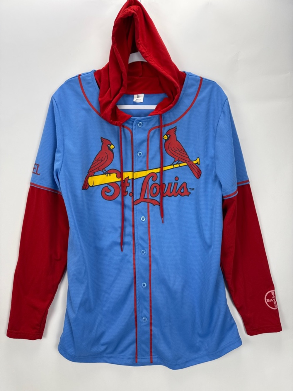 Saint Louis Cardinals Baseball Hoodie Adult Medium